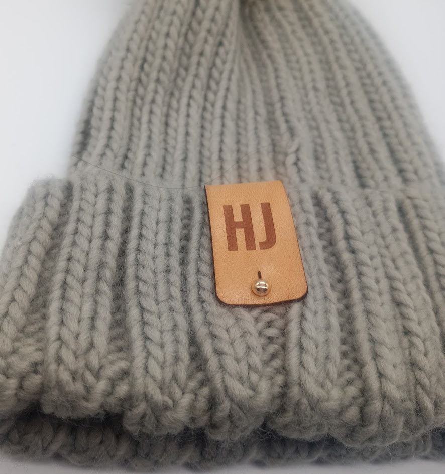 Pompom Hue med barnets navn