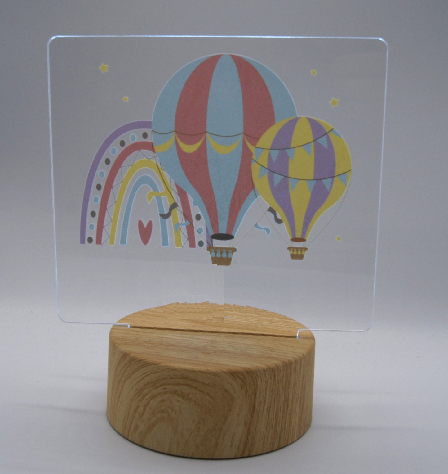 Personlig LED lampe med Luftballon - Dansk produceret