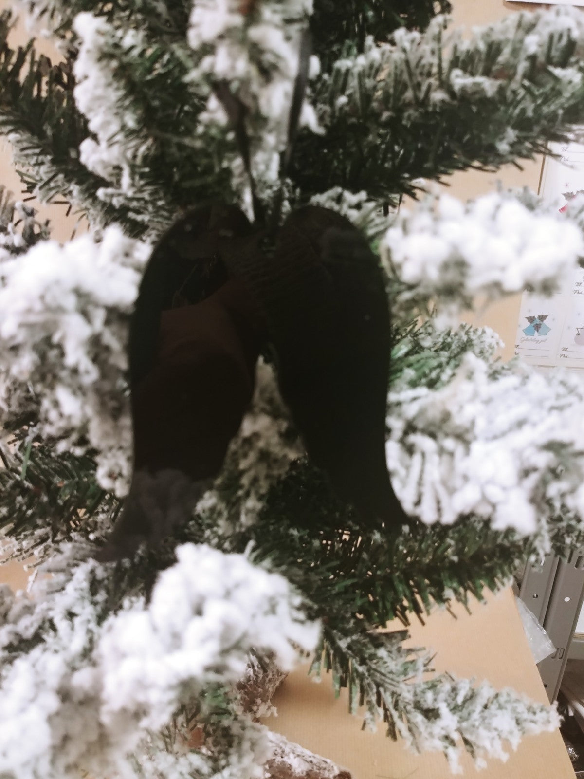 Vinger - Julepynt - 9 cm akryl - bykrums.dk -