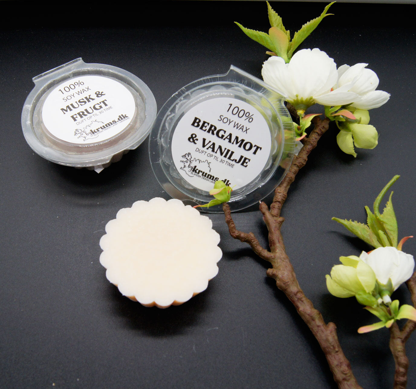 Soja duft voks Forskellige dufter - bykrums.dk - Dekor