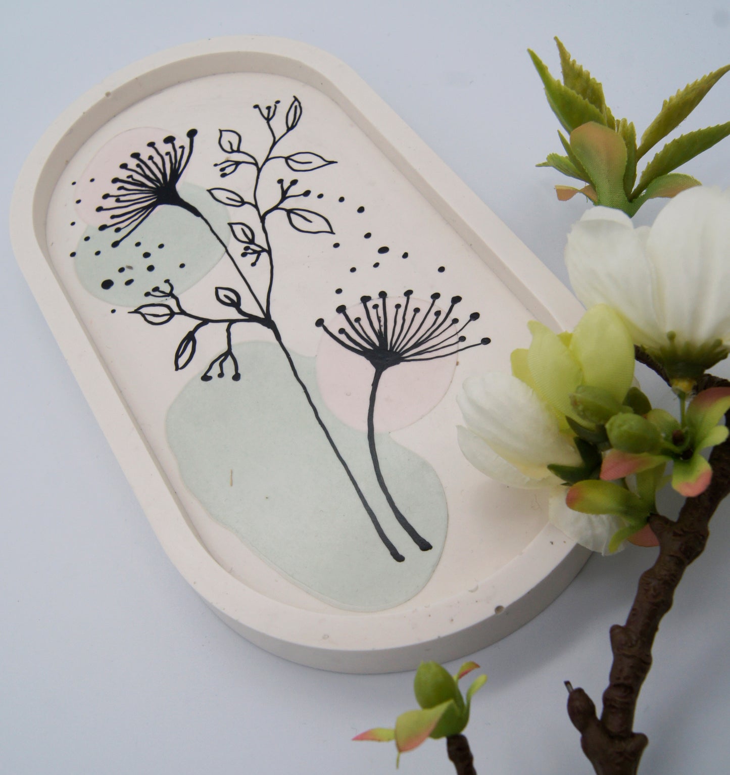 Fifa dekorationsbakke - opbevaring af nips - bykrums.dk