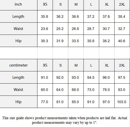 Women's Side Slit Skirt White Print