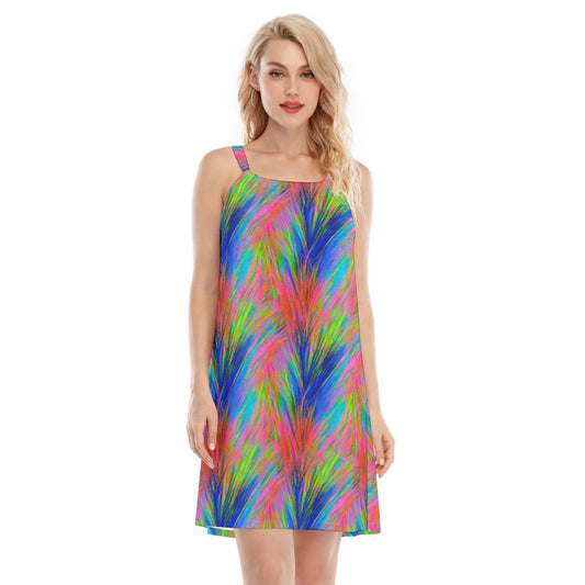 Women's O-neck Cami Dress