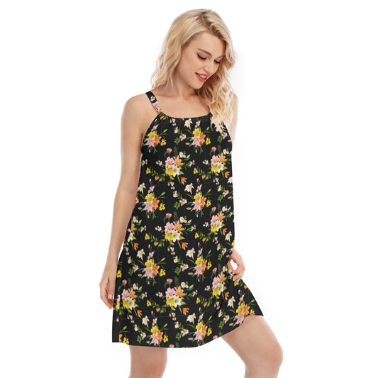 Women's O-neck Cami Dress