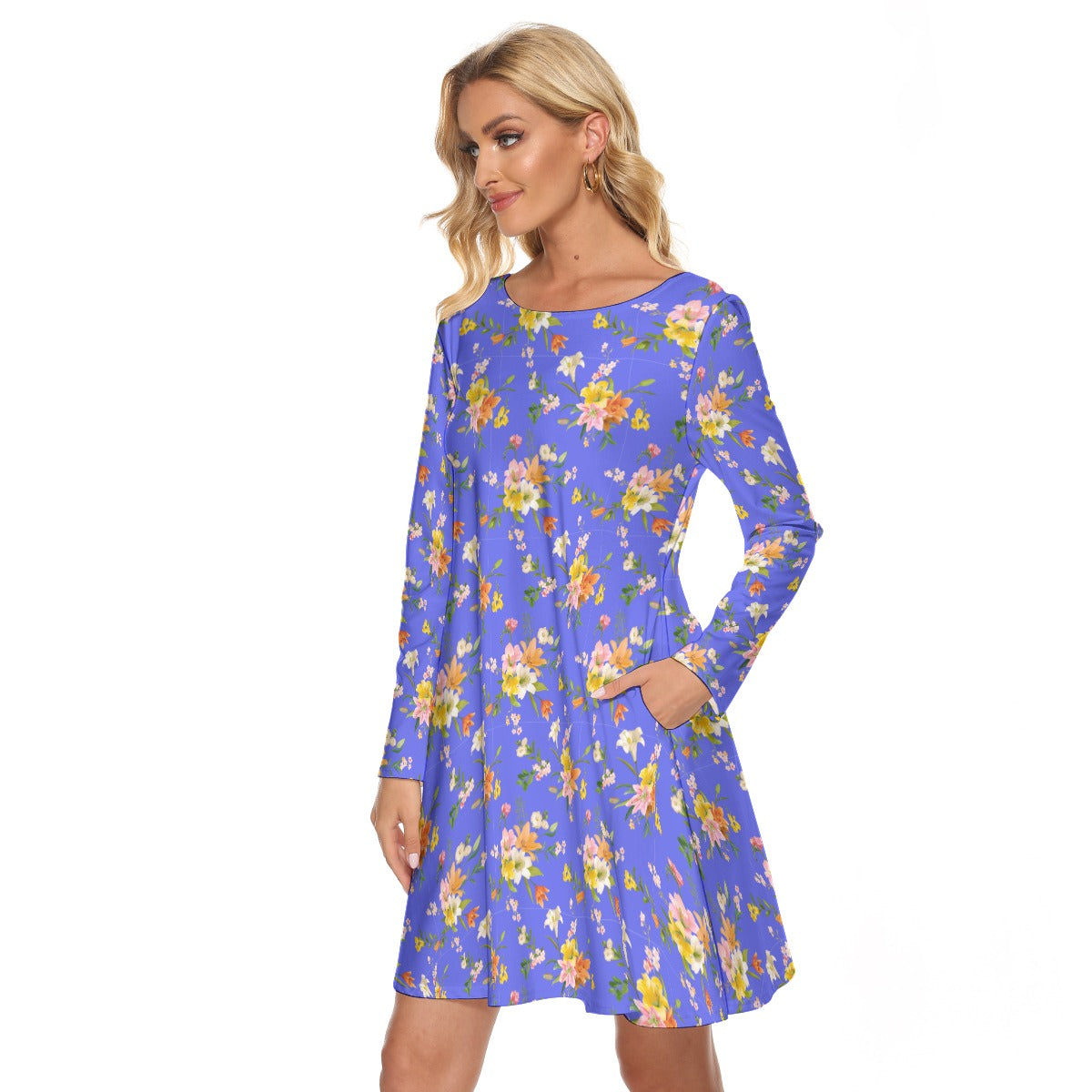 Women's Crew Neck Dress