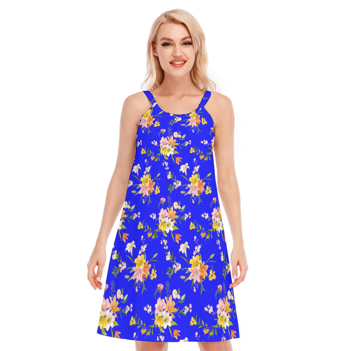 Women's O-neck Cami Dress | 190GSM Cotton