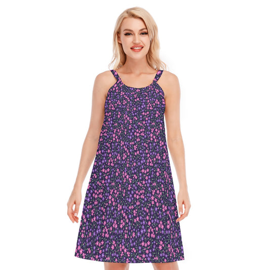 Women's O-neck Cami Dress | 190GSM Cotton