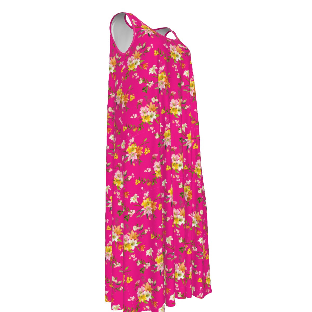 Pretty in Pink Collection - Women's Dress |  Rayon