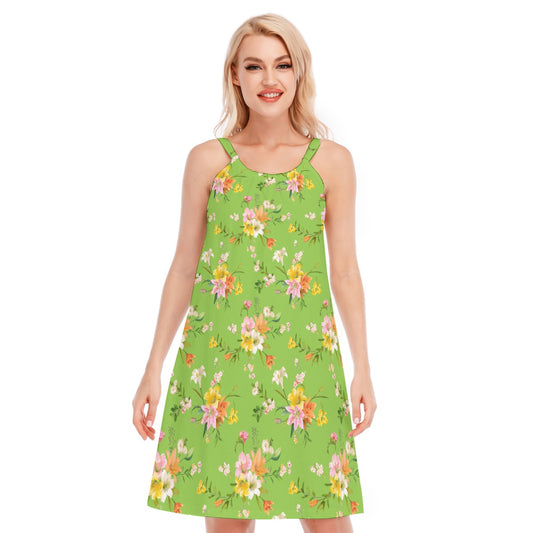 Women's O-neck Cami Dress | 190GSM Cotton