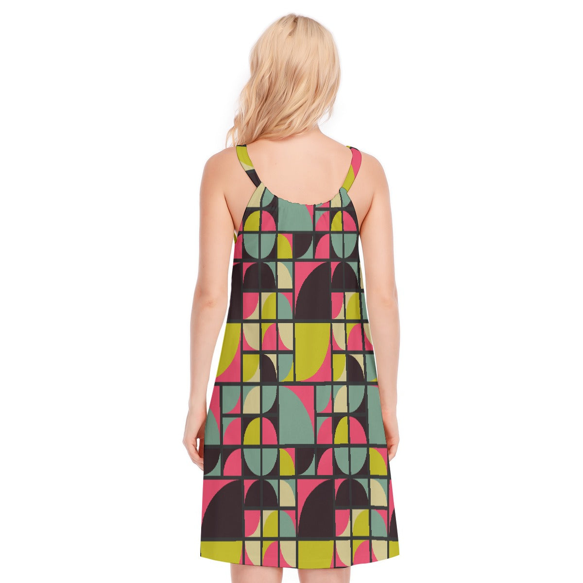 Women's O-neck Cami Dress | 190GSM Cotton