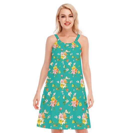 Women's O-neck Cami Dress | 190GSM Cotton