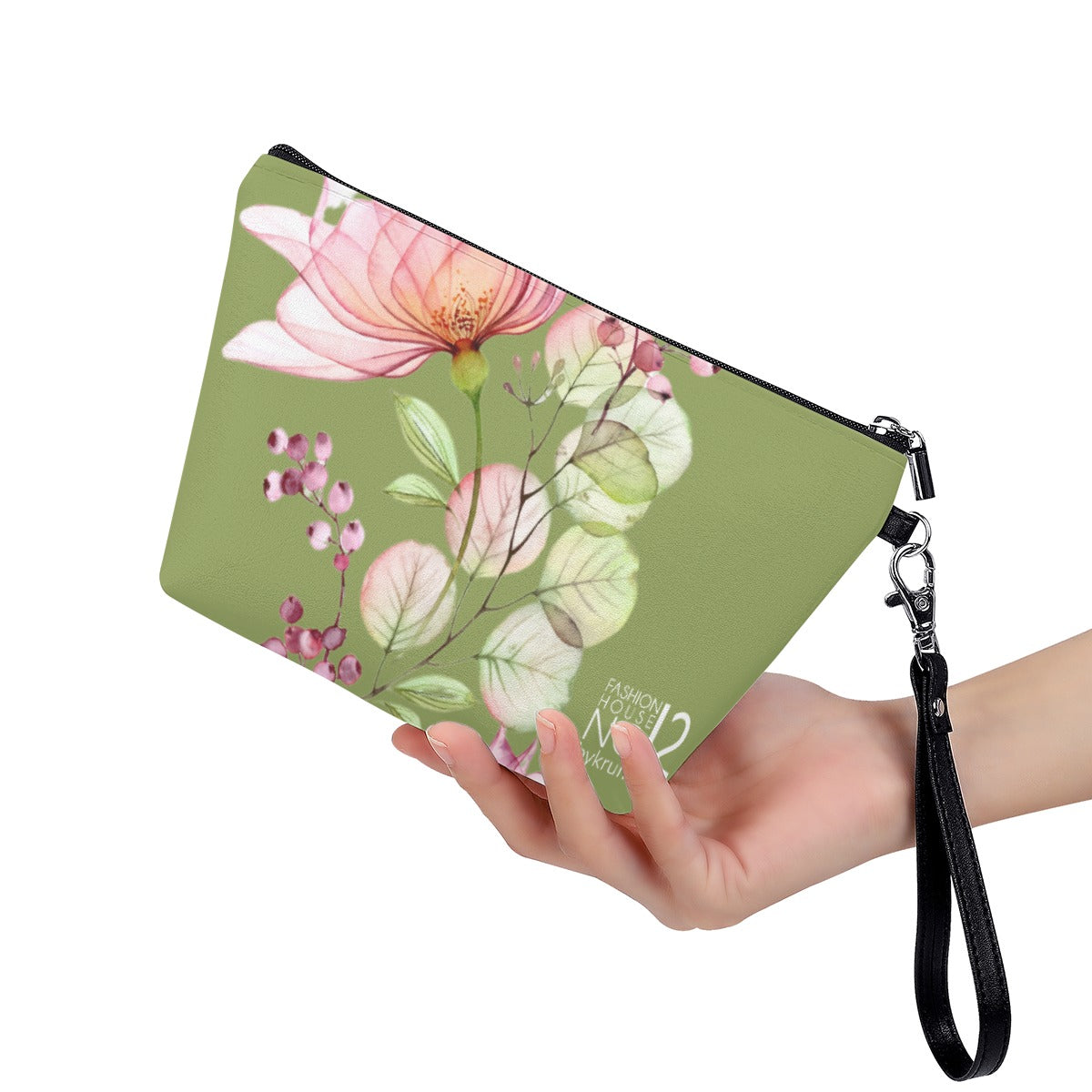 Betty Bright Collection - Cosmetic Bag With Black Handle