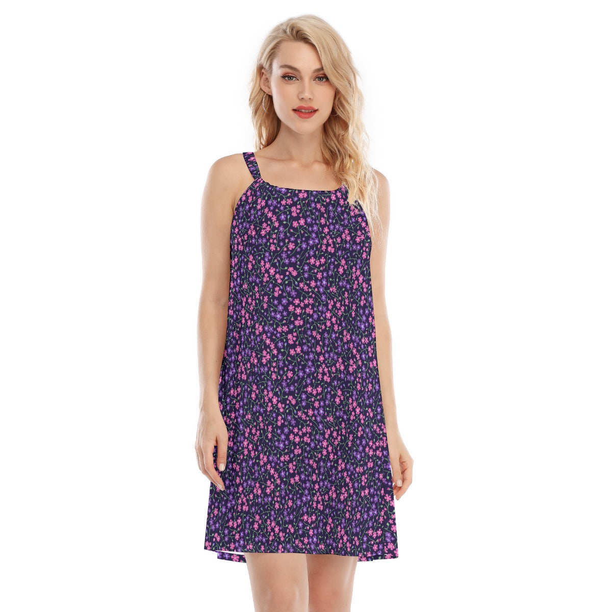 Women's O-neck Cami Dress