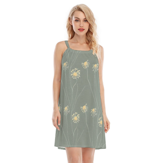 Women's O-neck Cami Dress