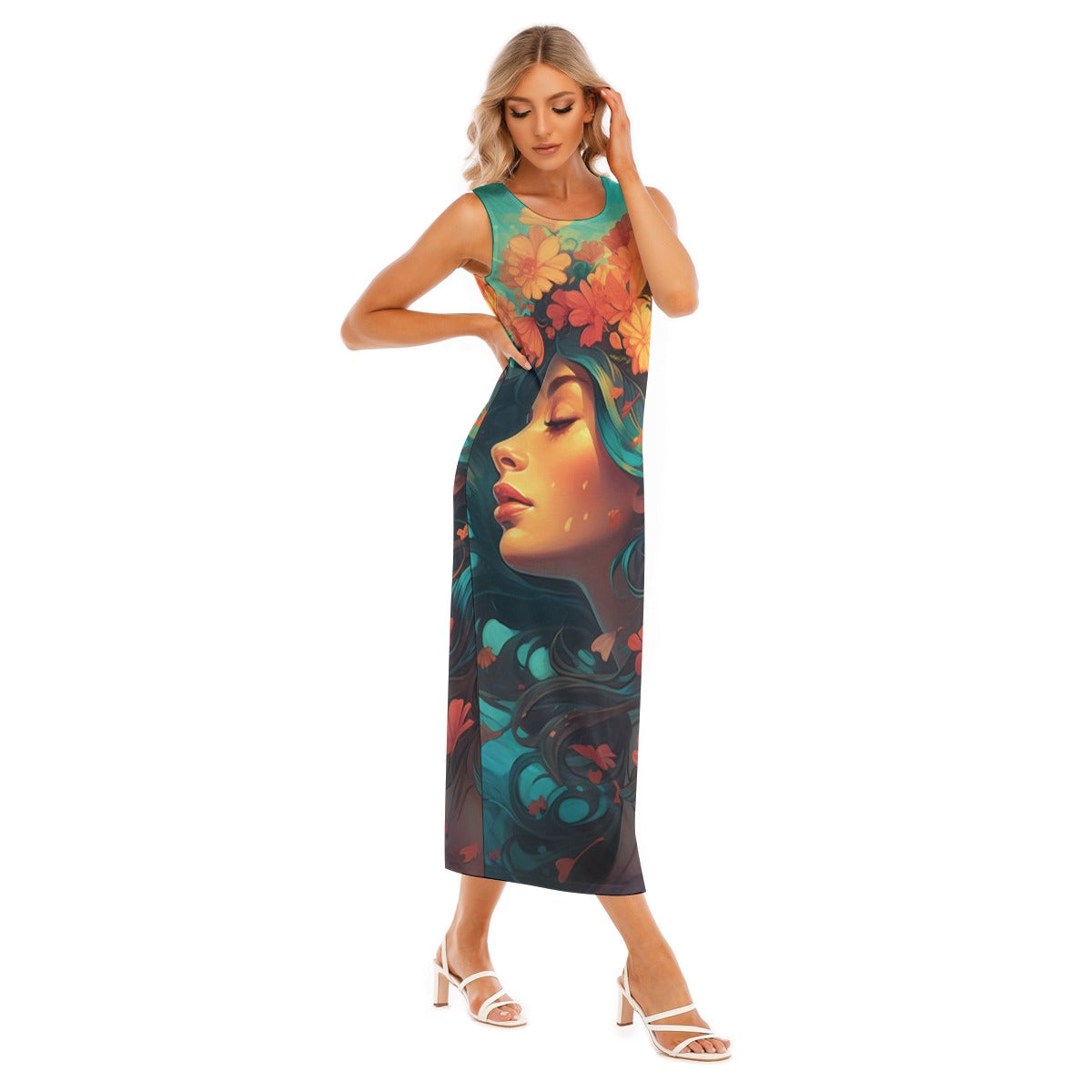 Women's Tank Top Long Dress