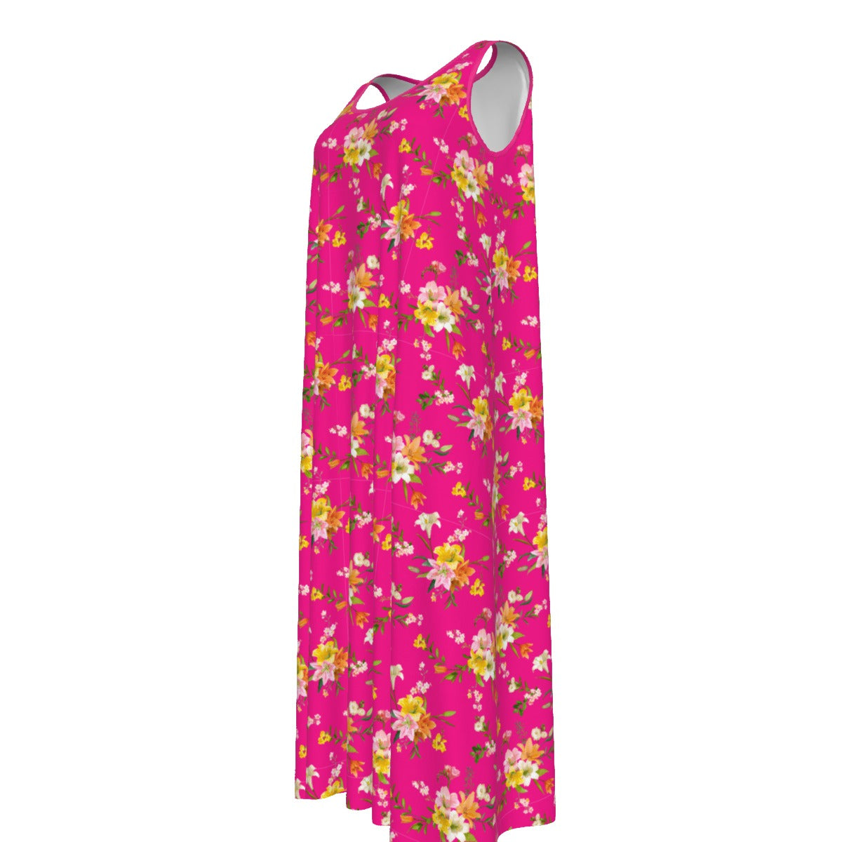 Pretty in Pink Collection - Women's Dress |  Rayon