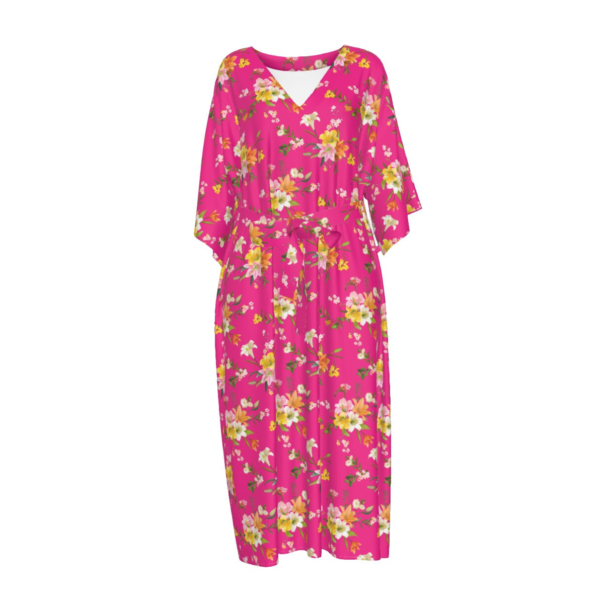 Pretty in Pink Collection - Women's Long Dress