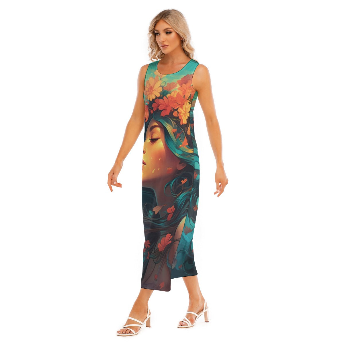 Women's Tank Top Long Dress