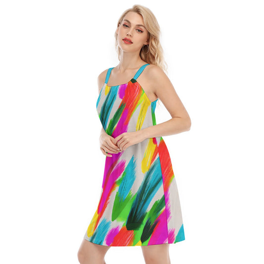 Women's O-neck Cami Dress