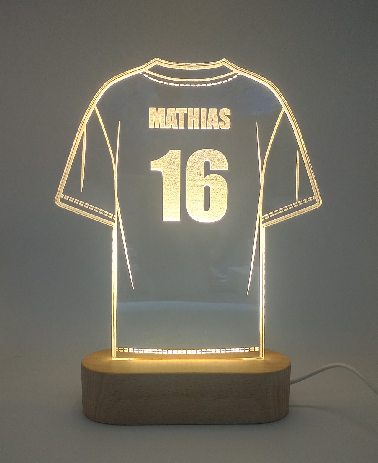 Dansk produceret personlige LED Sportstrøje lampe