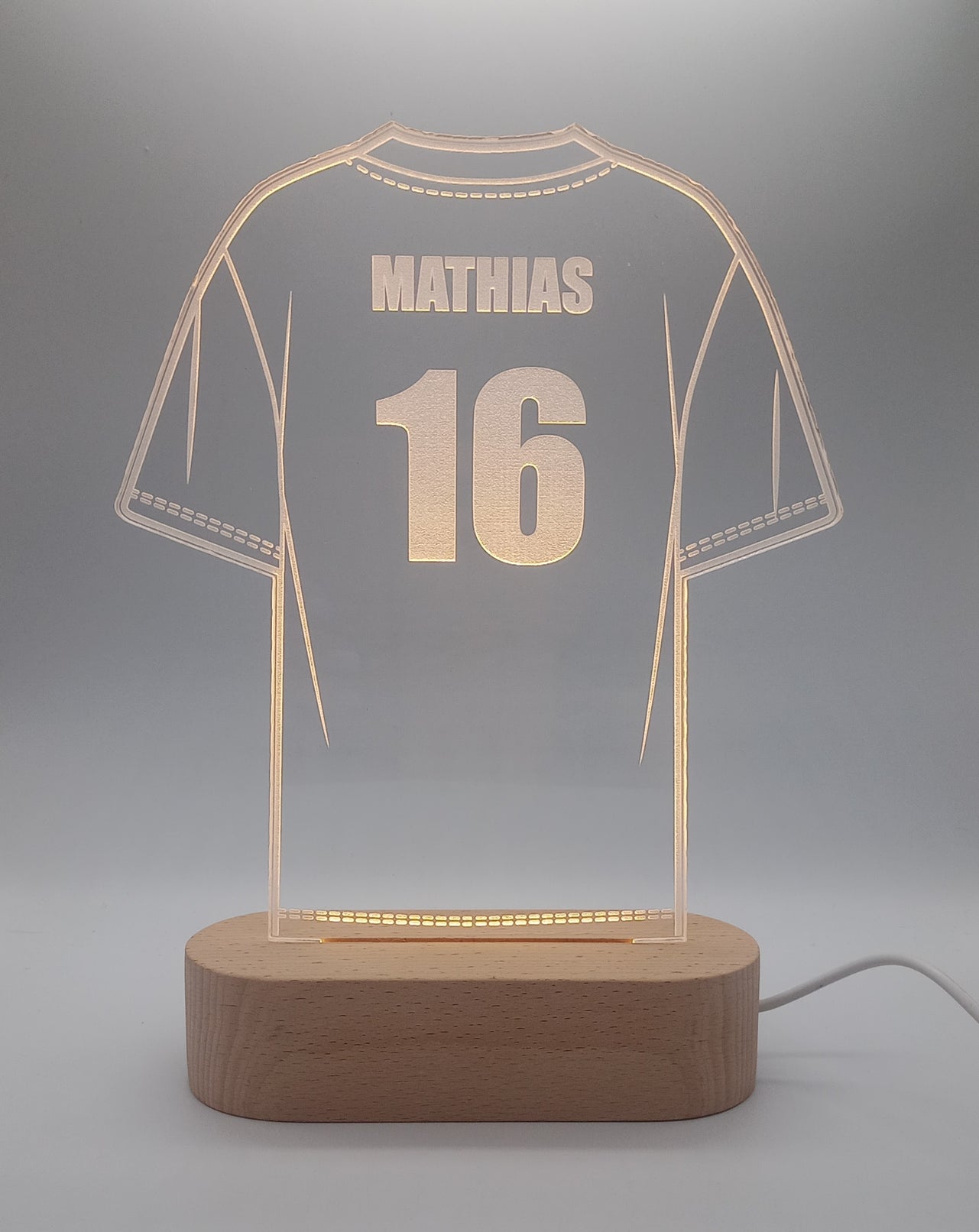 Dansk produceret personlige LED Sportstrøje lampe