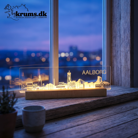 Aalborg Skyline - I serien "Danske byer i lys" DK produceret