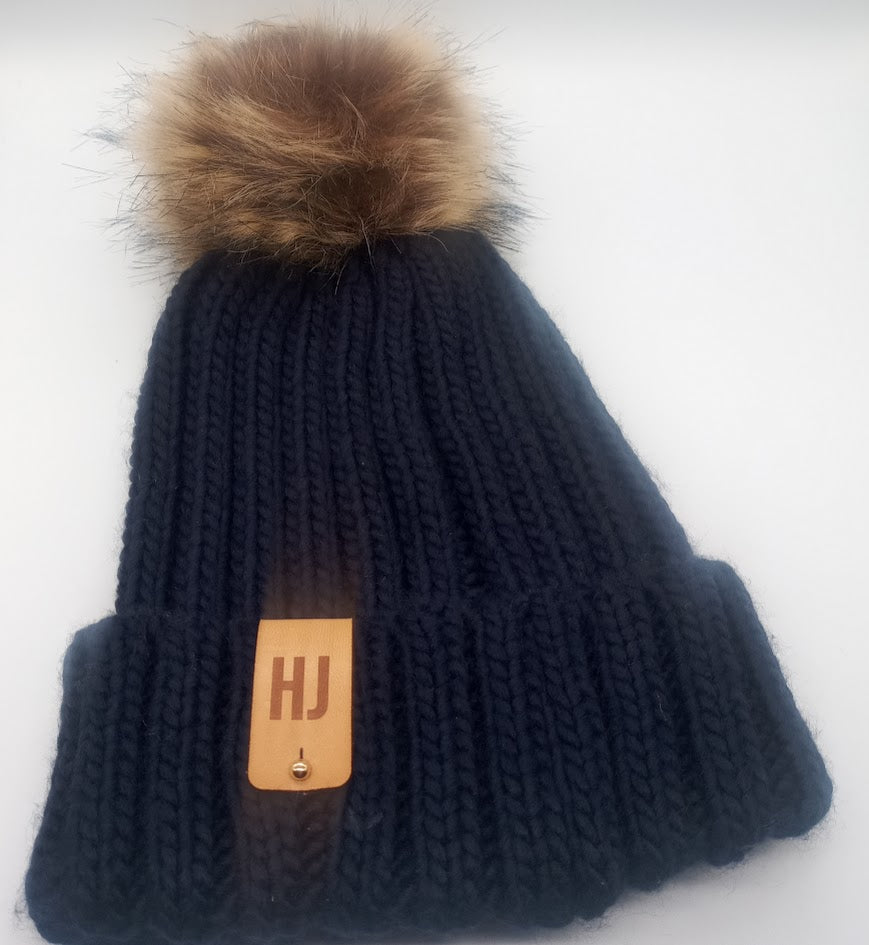 Pompom Hue med barnets navn