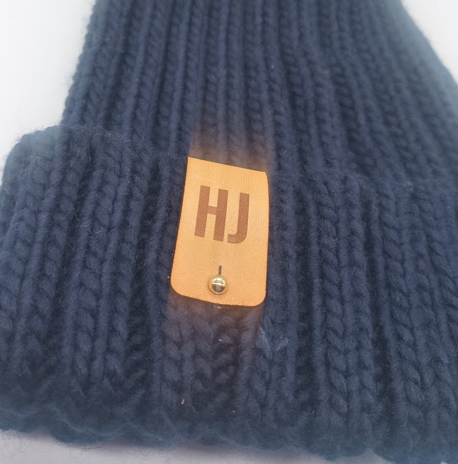 Pompom Hue med barnets navn