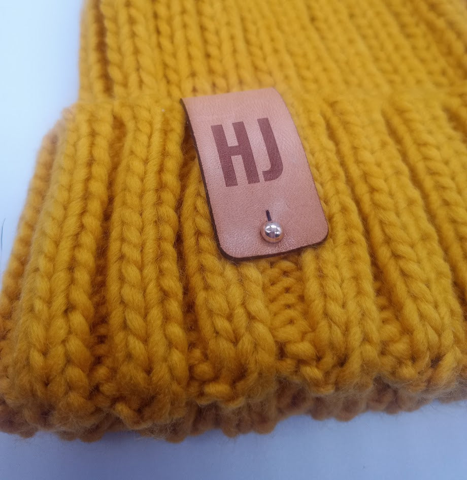 Pompom Hue med barnets navn