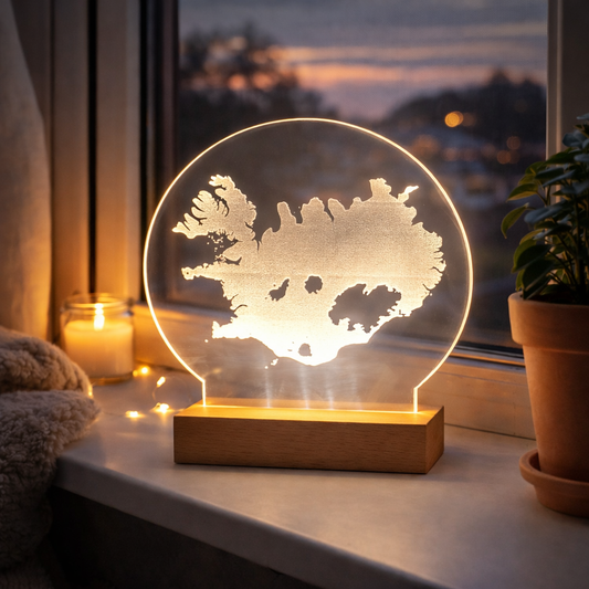 Íslandsljós - 15 og 20 cm hringur