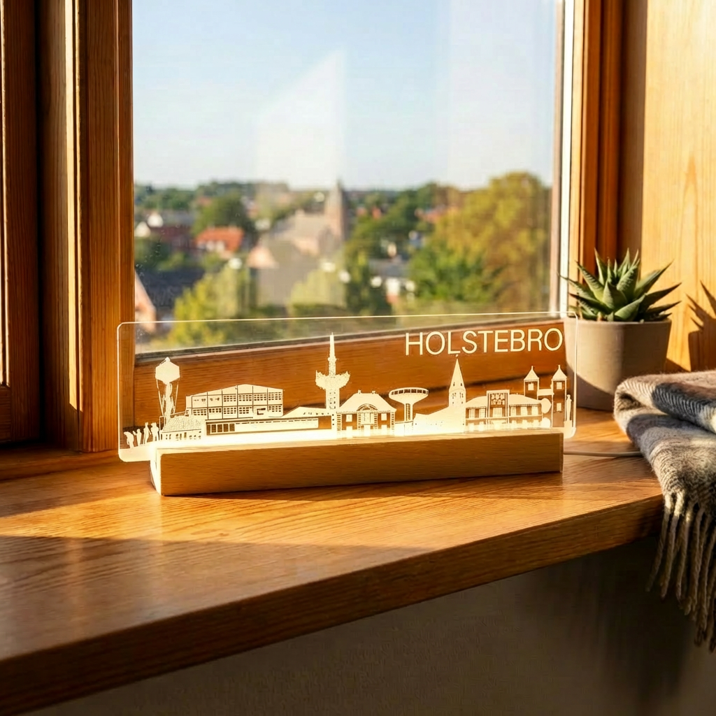 Holstebro Skyline - I serien "Danske byer i lys" DK produceret