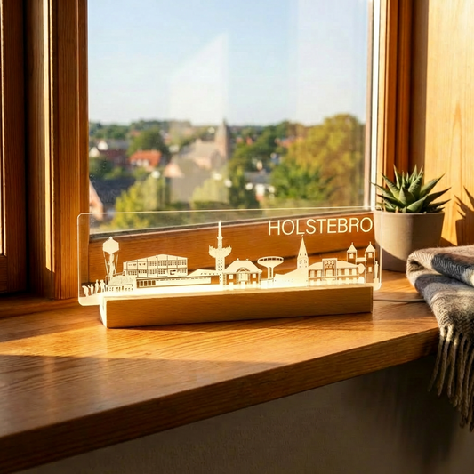 Holstebro Skyline - I serien "Danske byer i lys" DK produceret