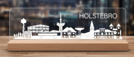 Holstebro Skyline - I serien "Danske byer i lys" DK produceret
