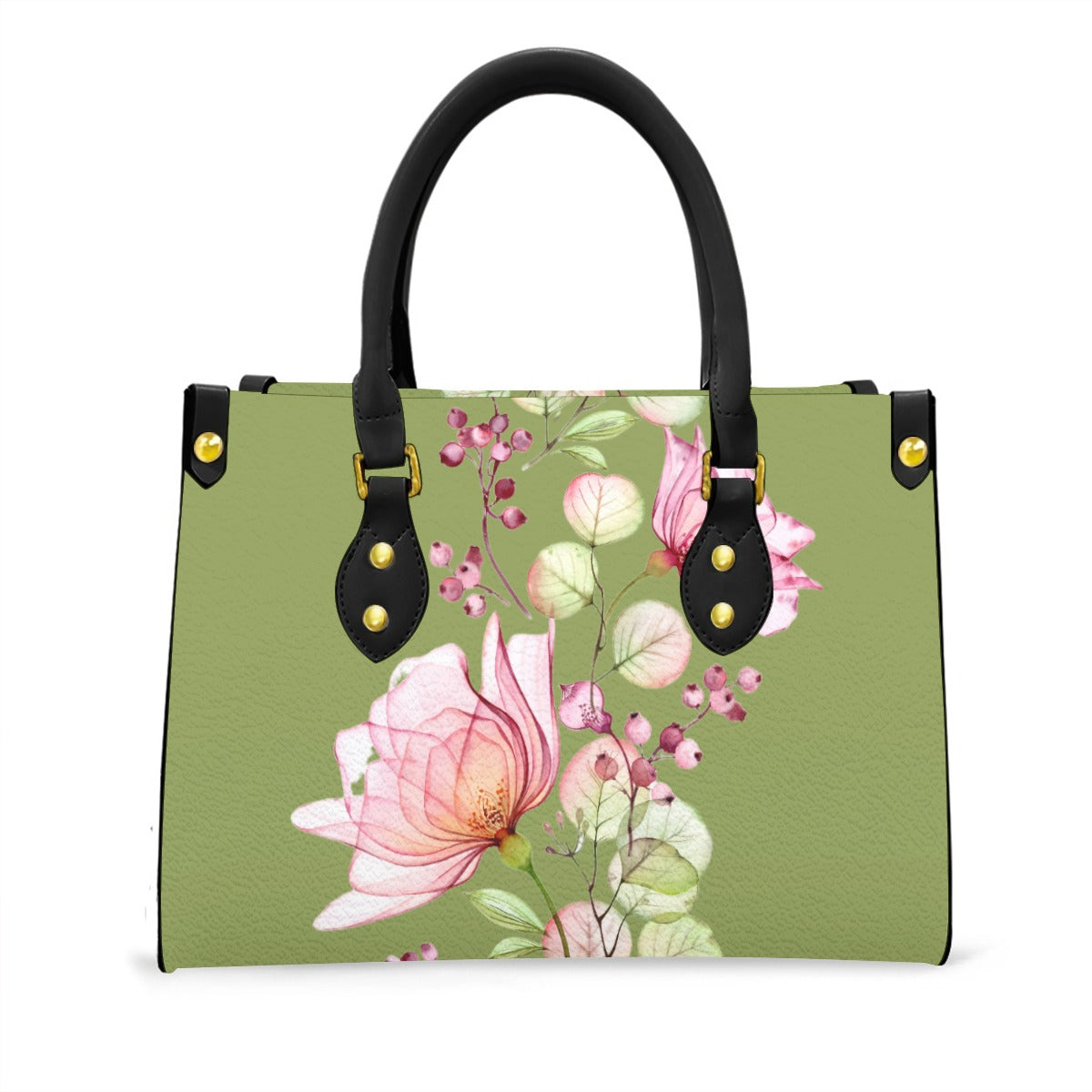 Betty Bright Collection - Tote Bag With Black Handle