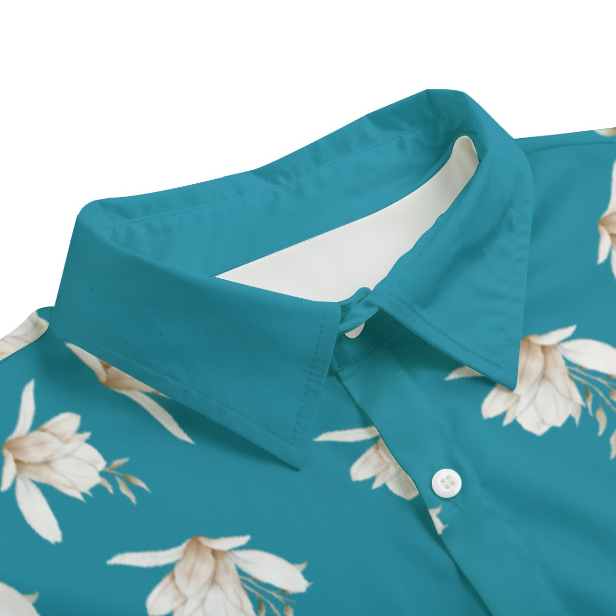 Unisex Imitation Silk Shirt Suit