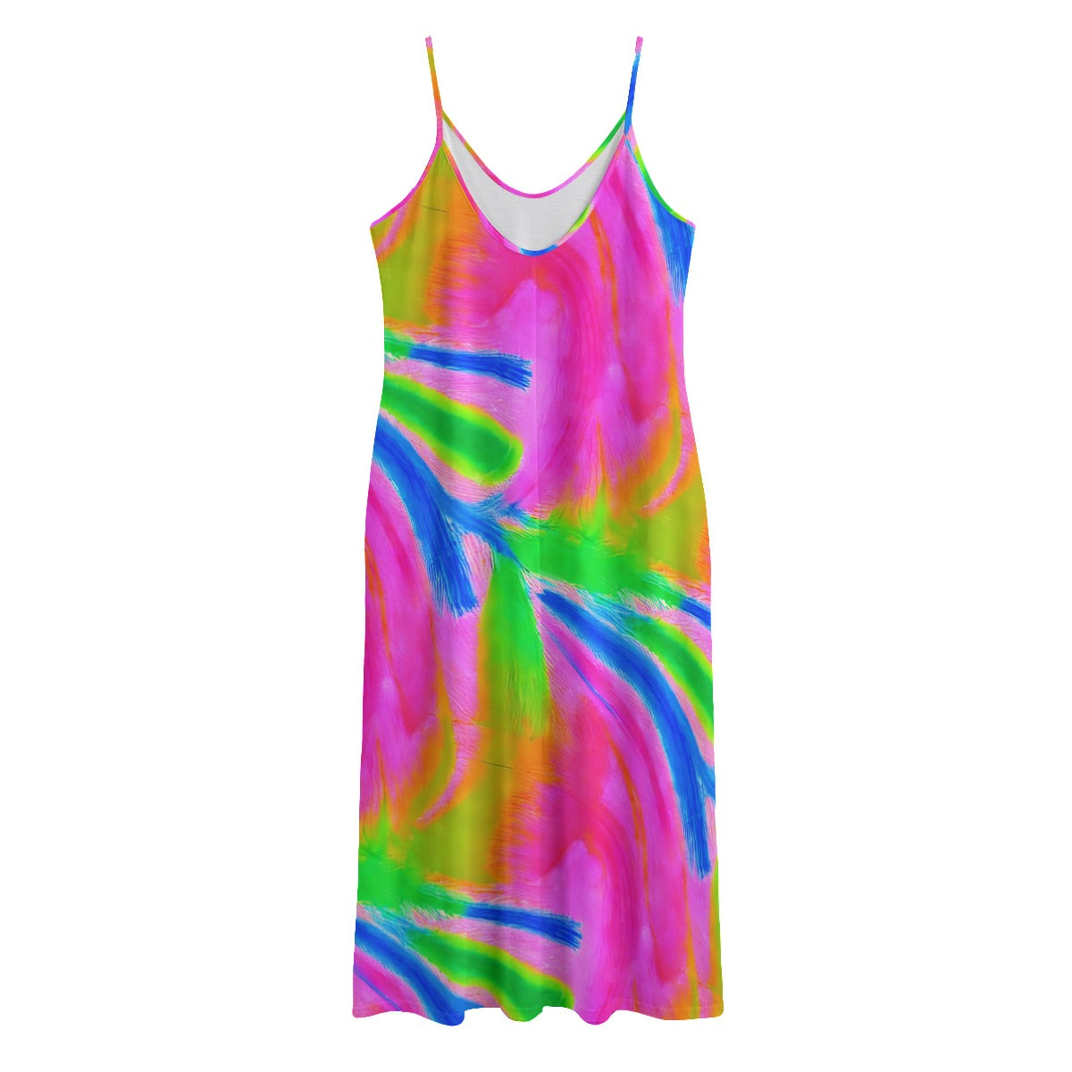 Women‘s Maxi Dress with straps and pockets
