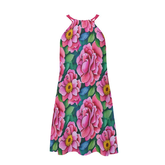 Women's Halter Dress | Rayon