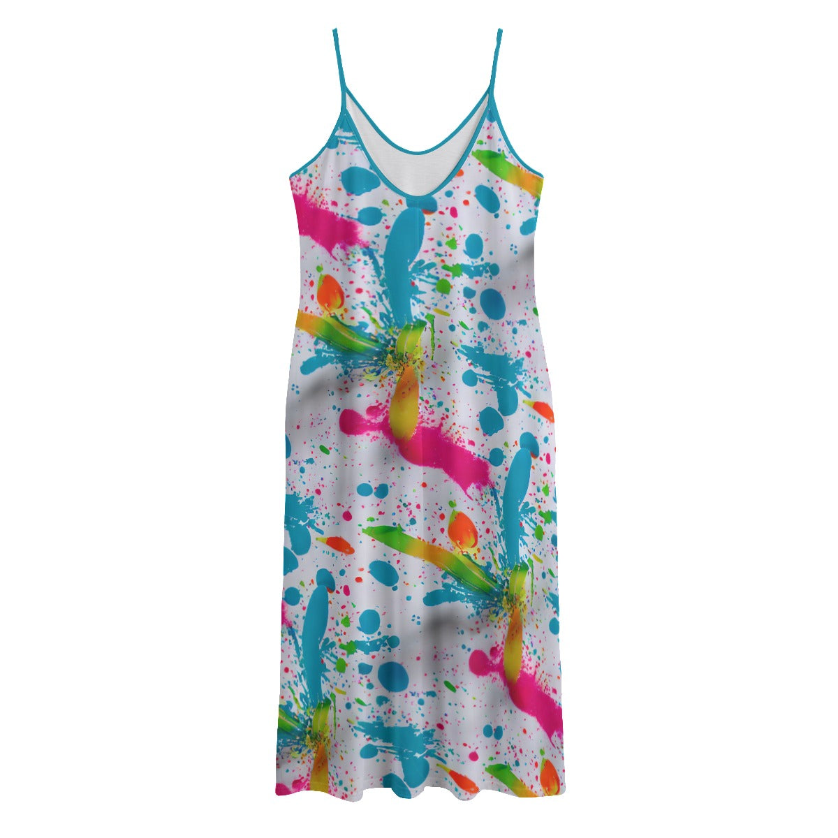 Women‘s Maxi Dress with straps and pockets