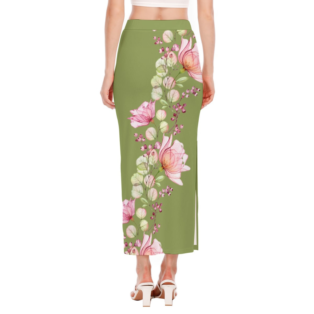 Betty Bright Collection - Women's Side Slit Skirt