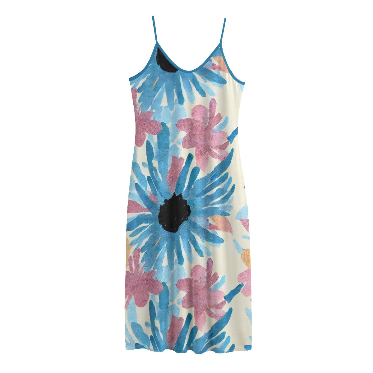Women‘s Maxi Dress with straps and pockets
