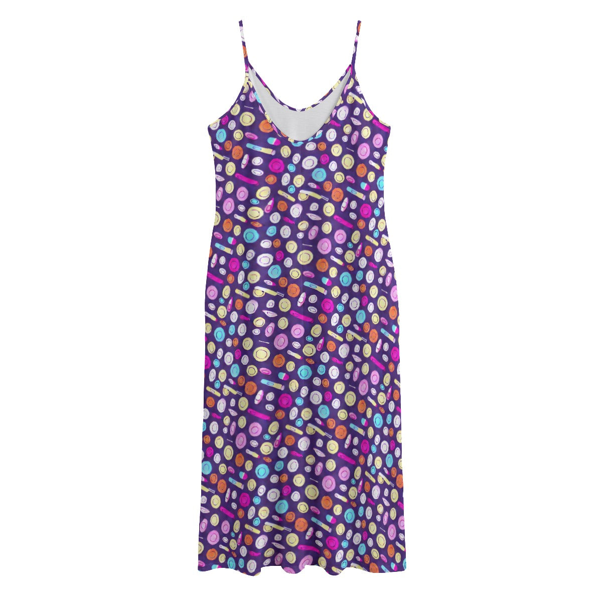 Women‘s Maxi Dress with straps and pockets