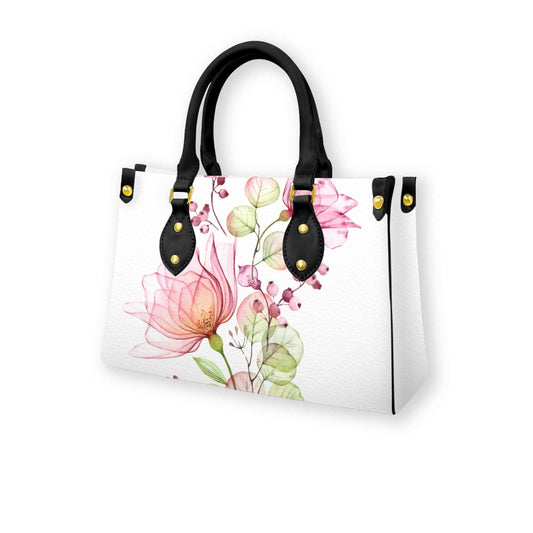 Women's Tote Bag With Black Handle