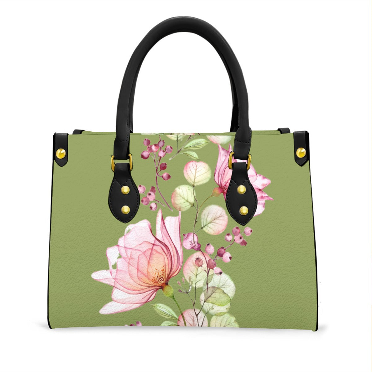 Betty Bright Collection - Tote Bag With Black Handle