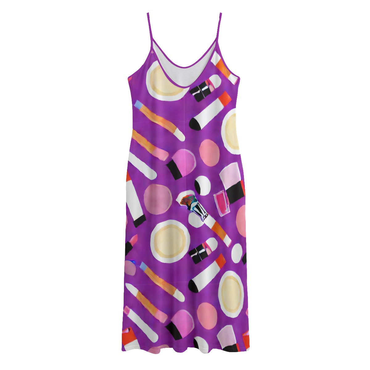 Women‘s Maxi Dress with straps and pockets