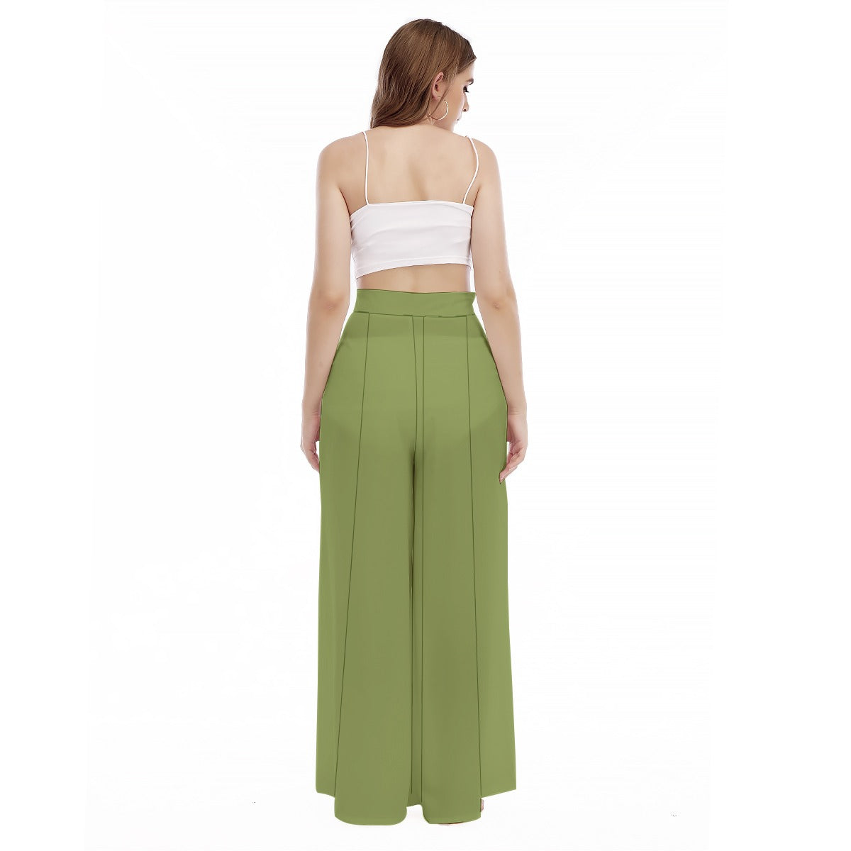 Betty Bright Collection -  Women's High Waist Wide Leg Trousers