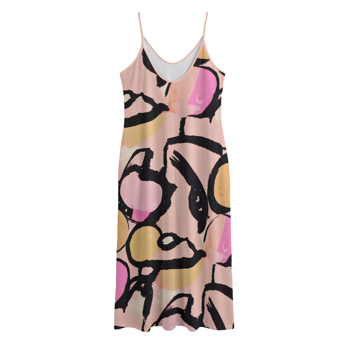 Women‘s Maxi Dress with straps and pockets