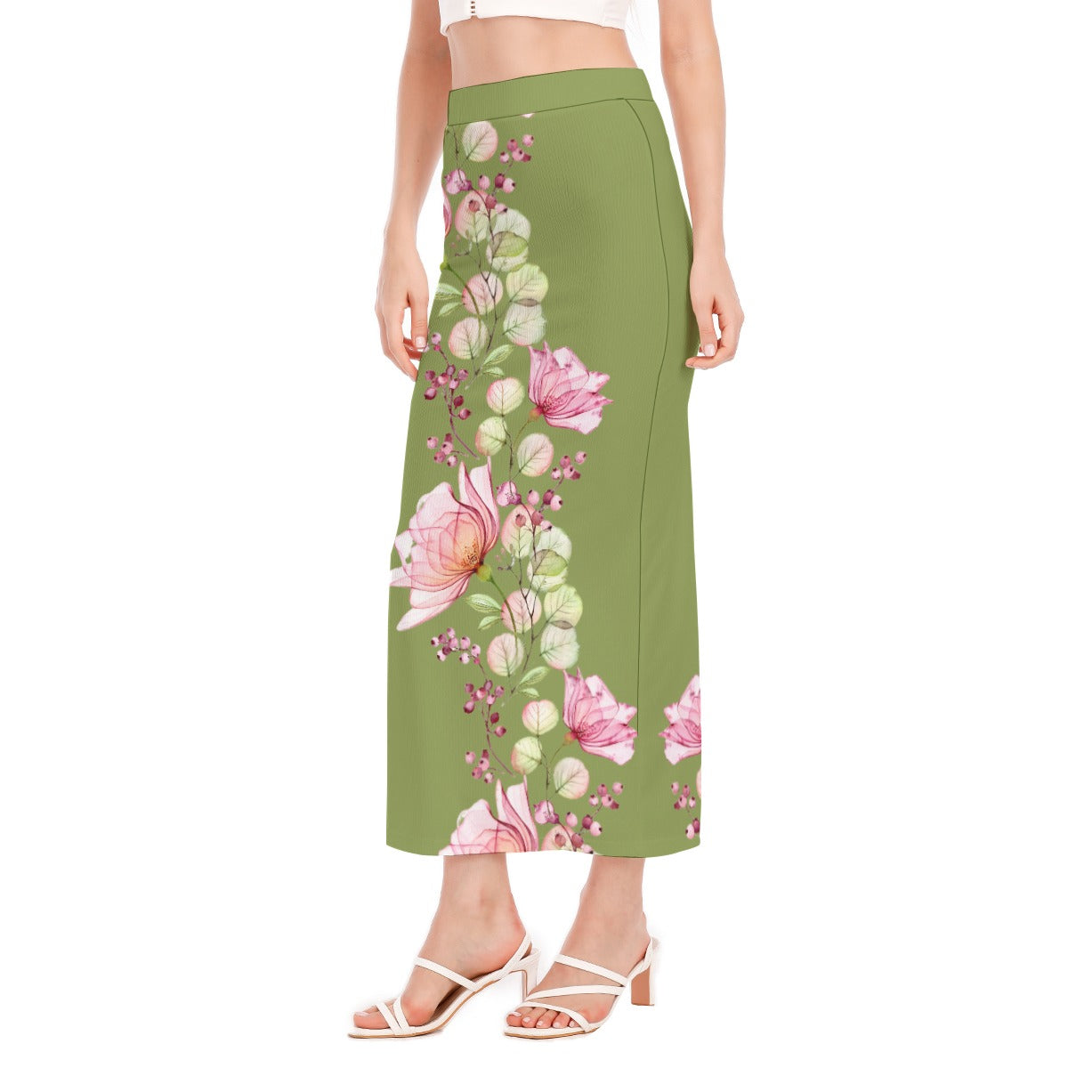 Betty Bright Collection - Women's Side Slit Skirt