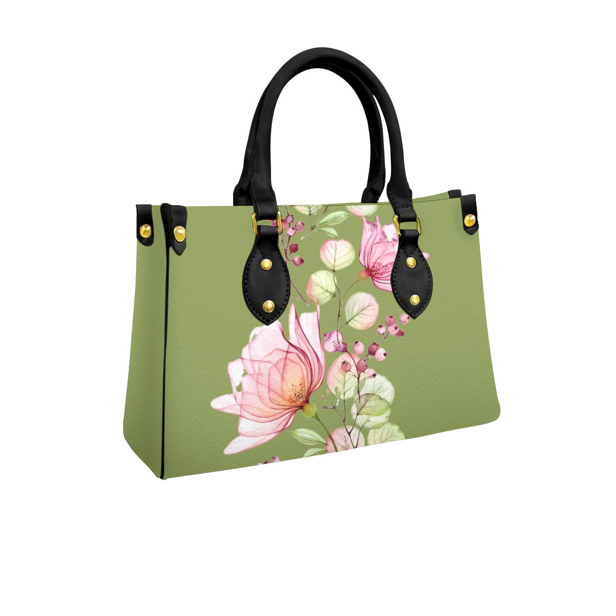 Betty Bright Collection - Tote Bag With Black Handle