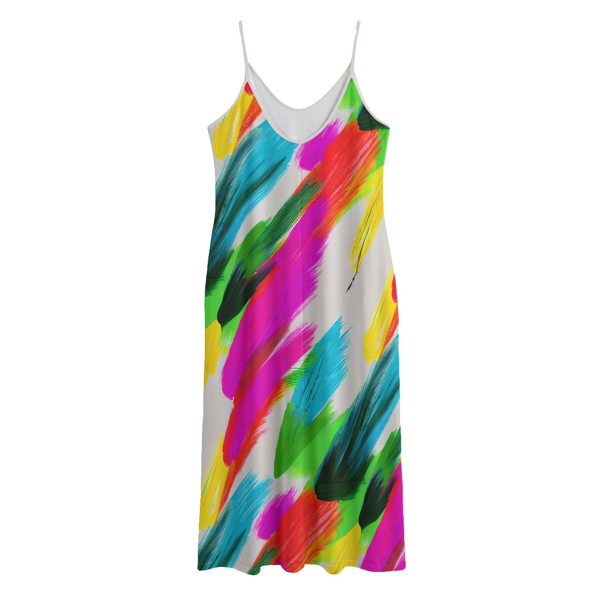 Women‘s Maxi Dress with straps and pockets