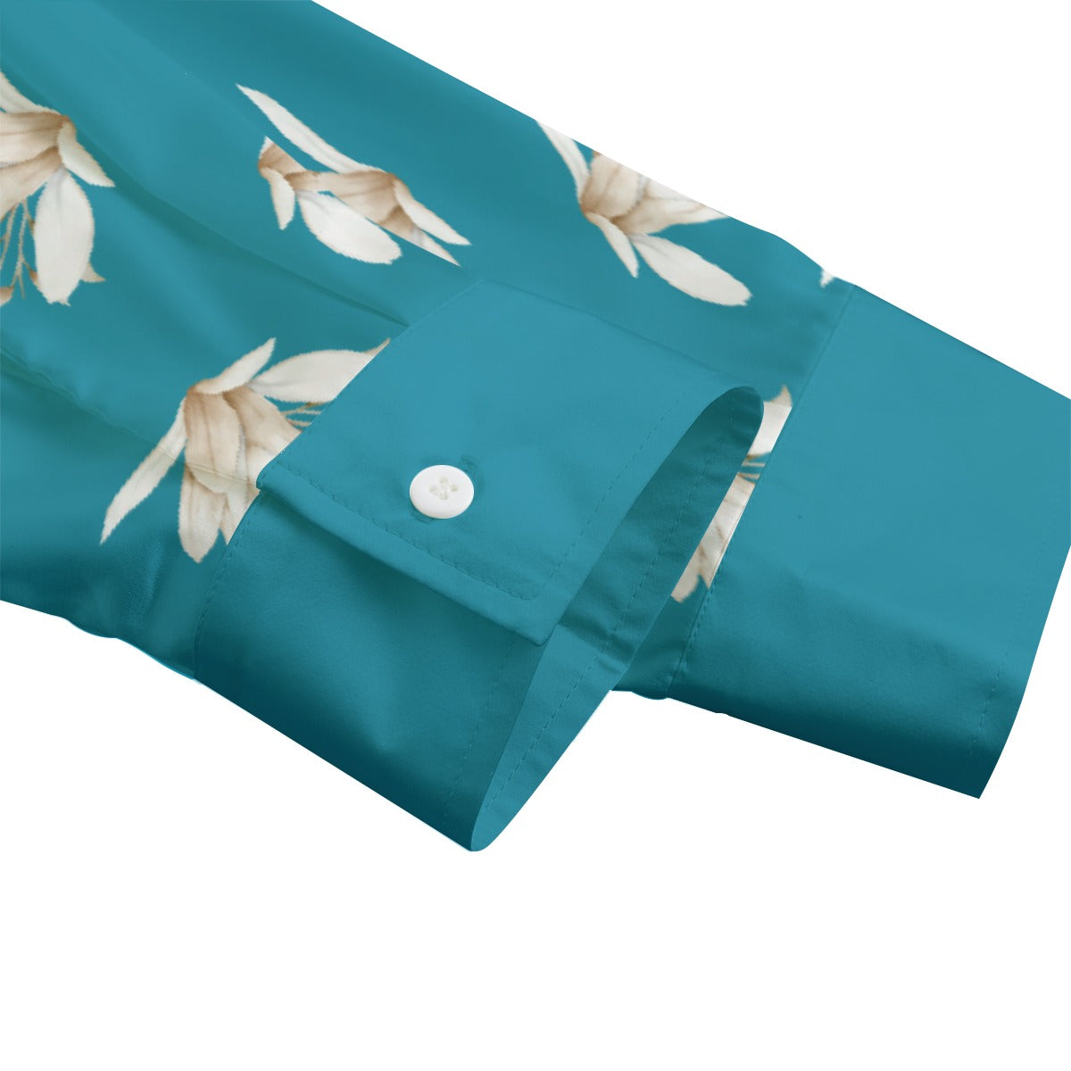 Unisex Imitation Silk Shirt Suit